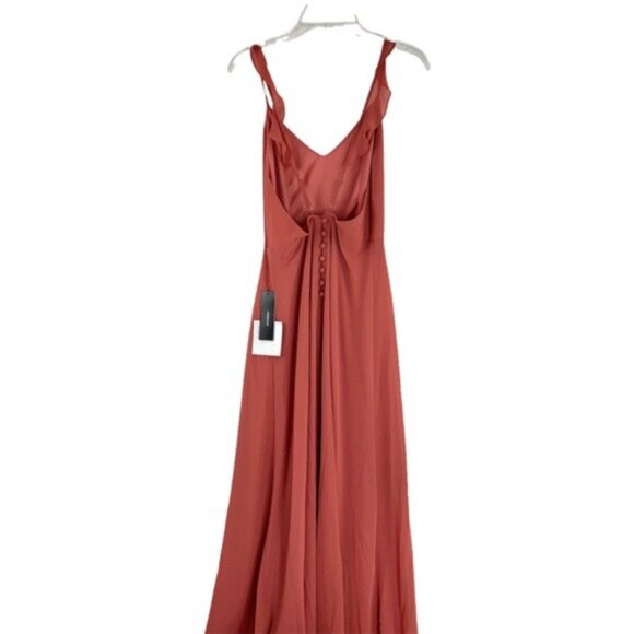 NWT Lulus Meteoric Maxi Open Back Dress - Picture 6 of 6